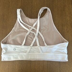 Lululemon high neck energy bra